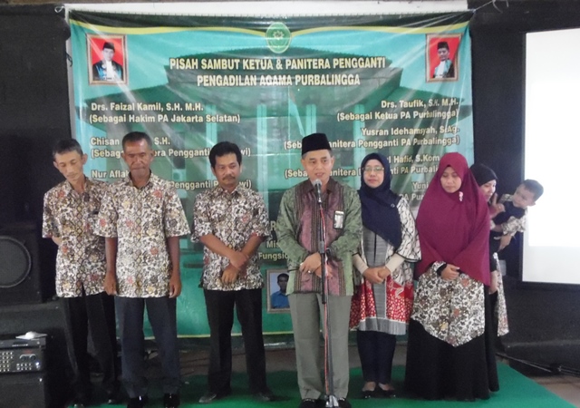 Pisah Sambut Ketua dan ASN PA Purbalingga