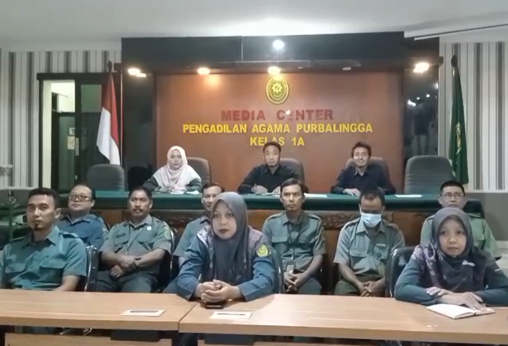 Sosialisasi Petunjuk Teknis Pengangkatan PPPK yang diselenggarakan Badan Urusan Administrasi (BUA) Mahkamah Agung RI (26/08)