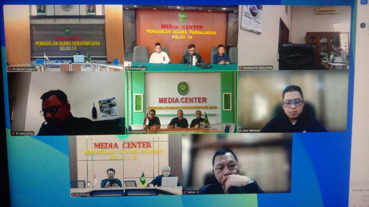 Rapat Koordinasi Pengadilan Agama se-Koordinator Wilayah Banyumas (13/08)