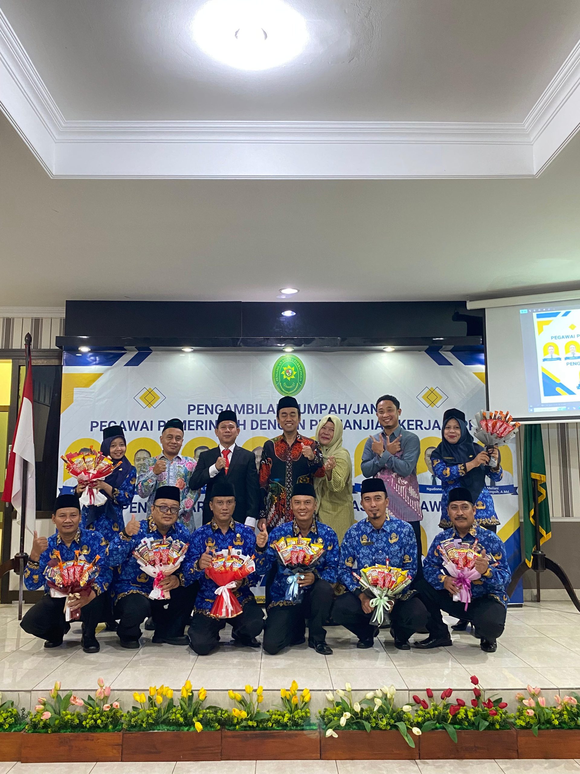 Pengambilan Sumpah/ Janji PPPK serta Pengantar Alih Tugas Pegawai PA Purbalingga (01/09)