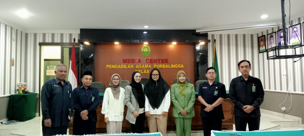 Penandatanganan Perjanjian Kerjasama Pengadilan Agama Purbalingga Dengan Mediator Non Hakim 06/01