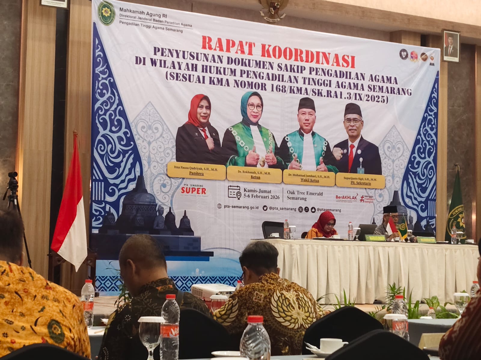 Rakor Penyusunan Dokumen Sakip PA Di Wilayah Hukum PTA Semarang (0502)